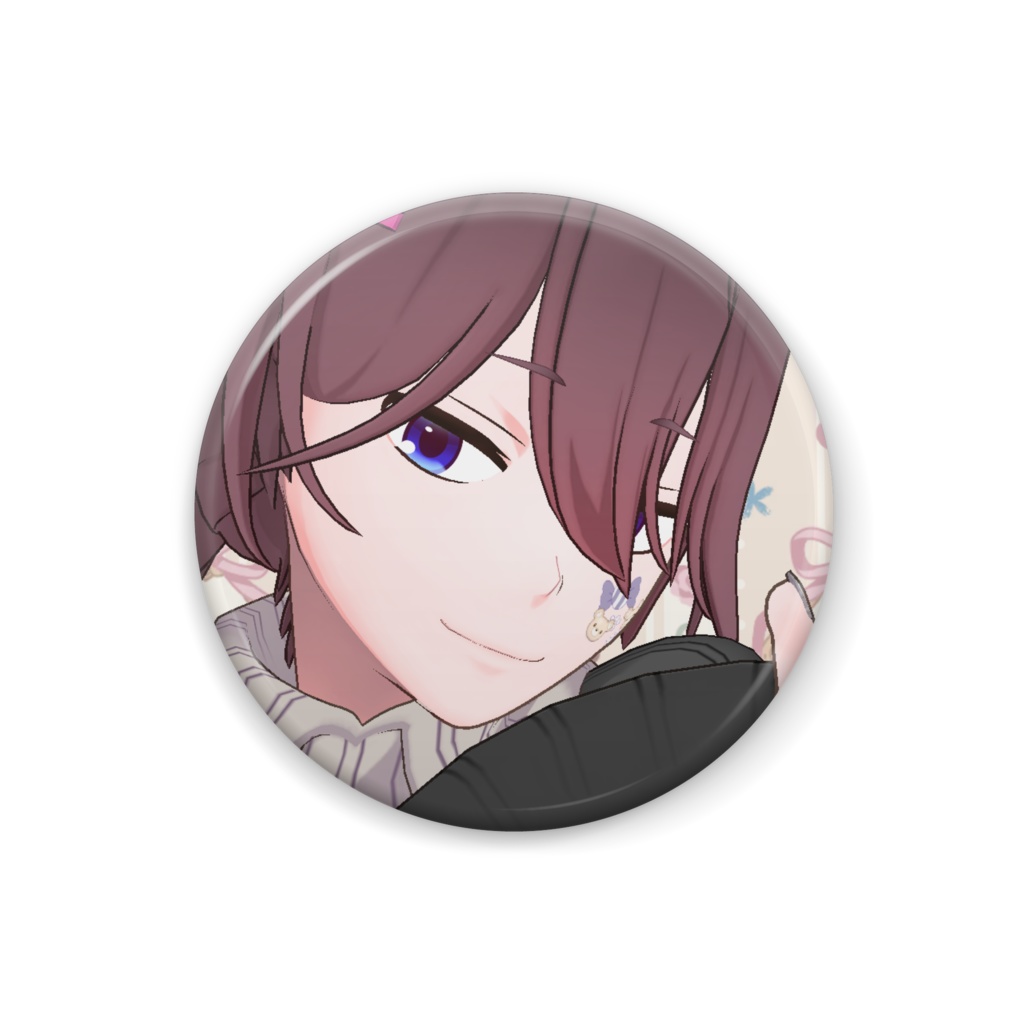 【夢来ころ】12月冬コーデ-缶バッジ-G1019