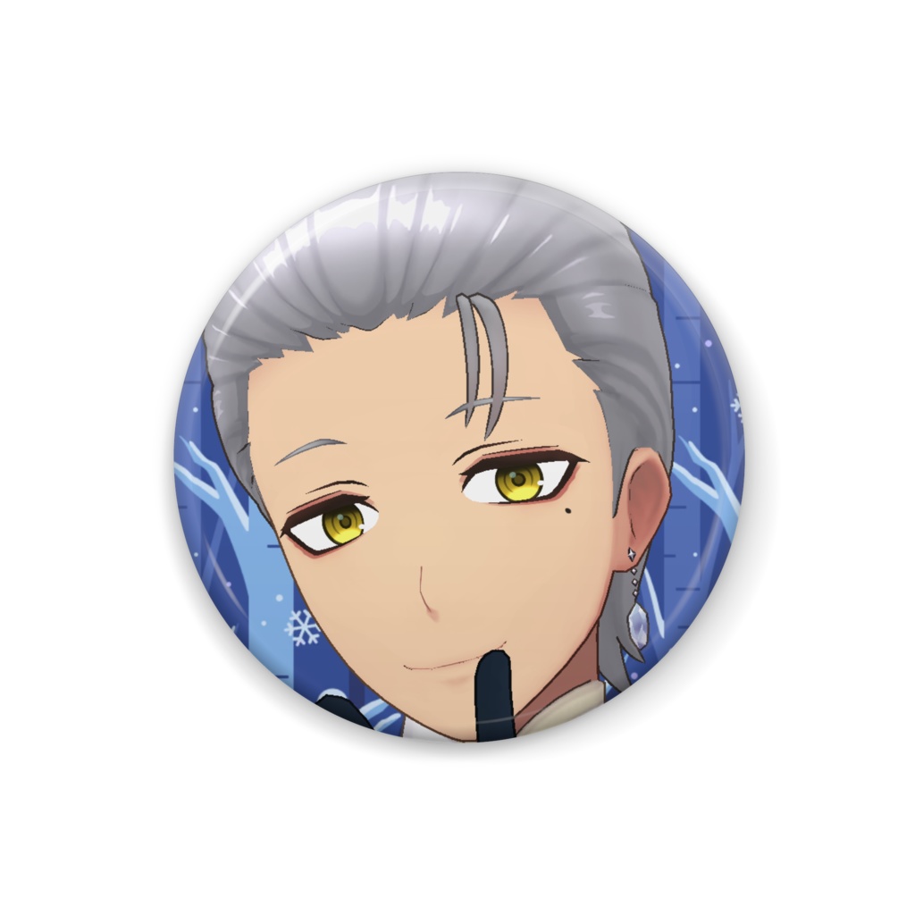 【夢路　ユウ】12月冬コーデ-缶バッジ-G1021