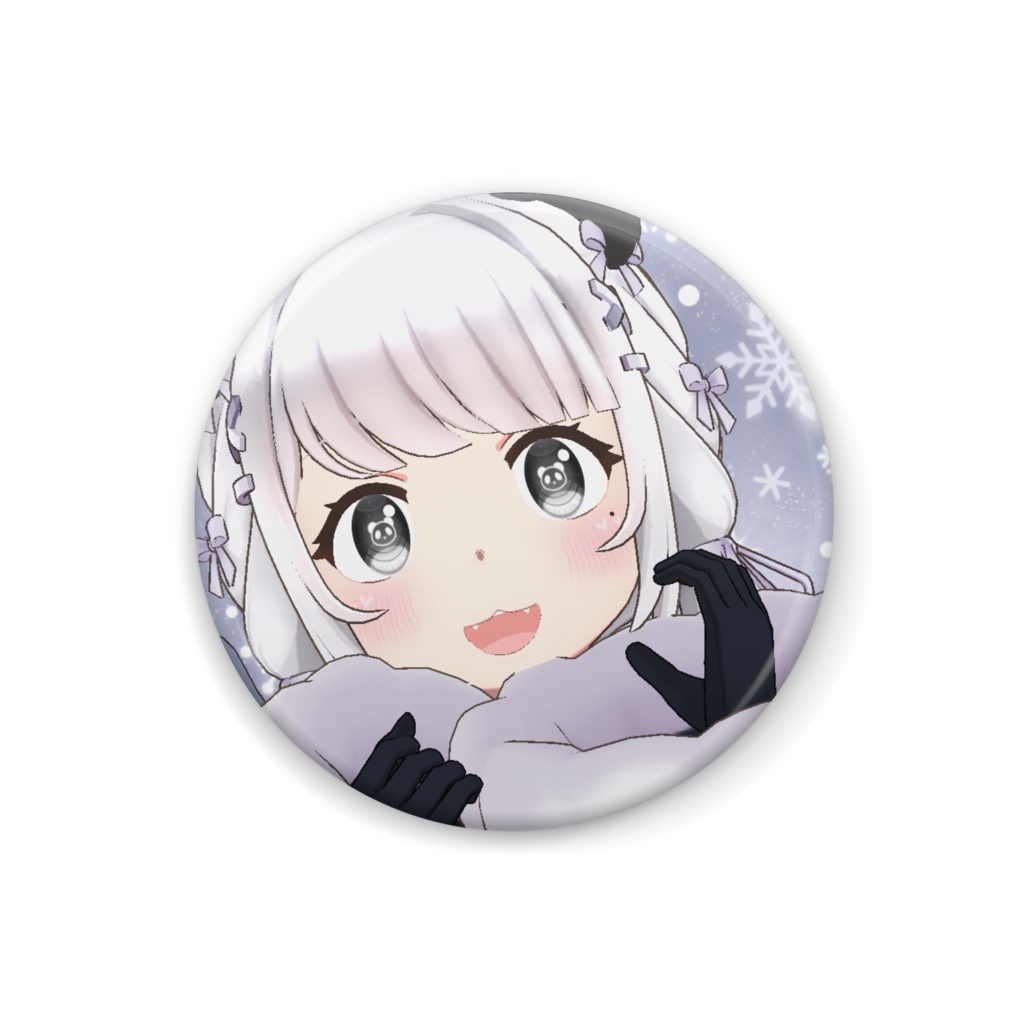 【天 律月】12月冬コーデ-缶バッジ-G0881