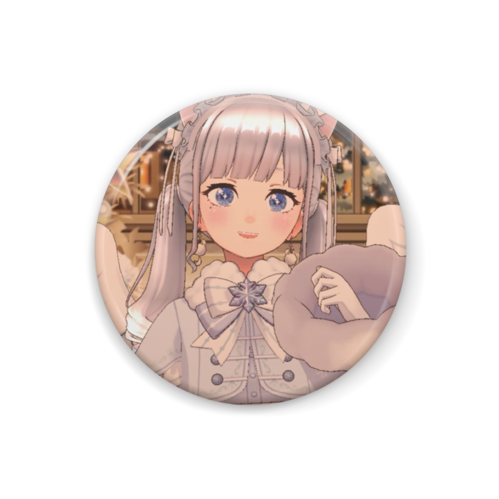 【姫宮はのん】12月冬コーデ-缶バッジ-G0972