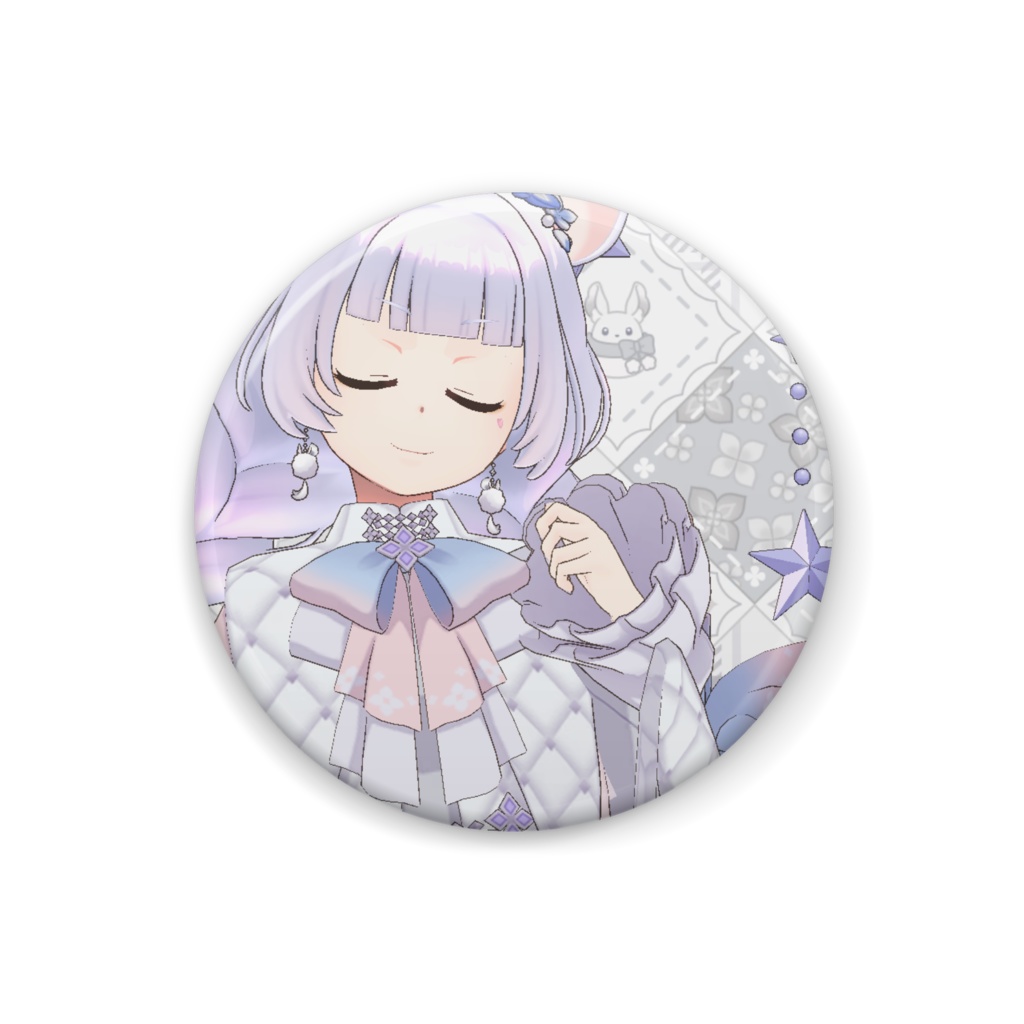 【弥生いと】12月冬コーデ-缶バッジ-G1043