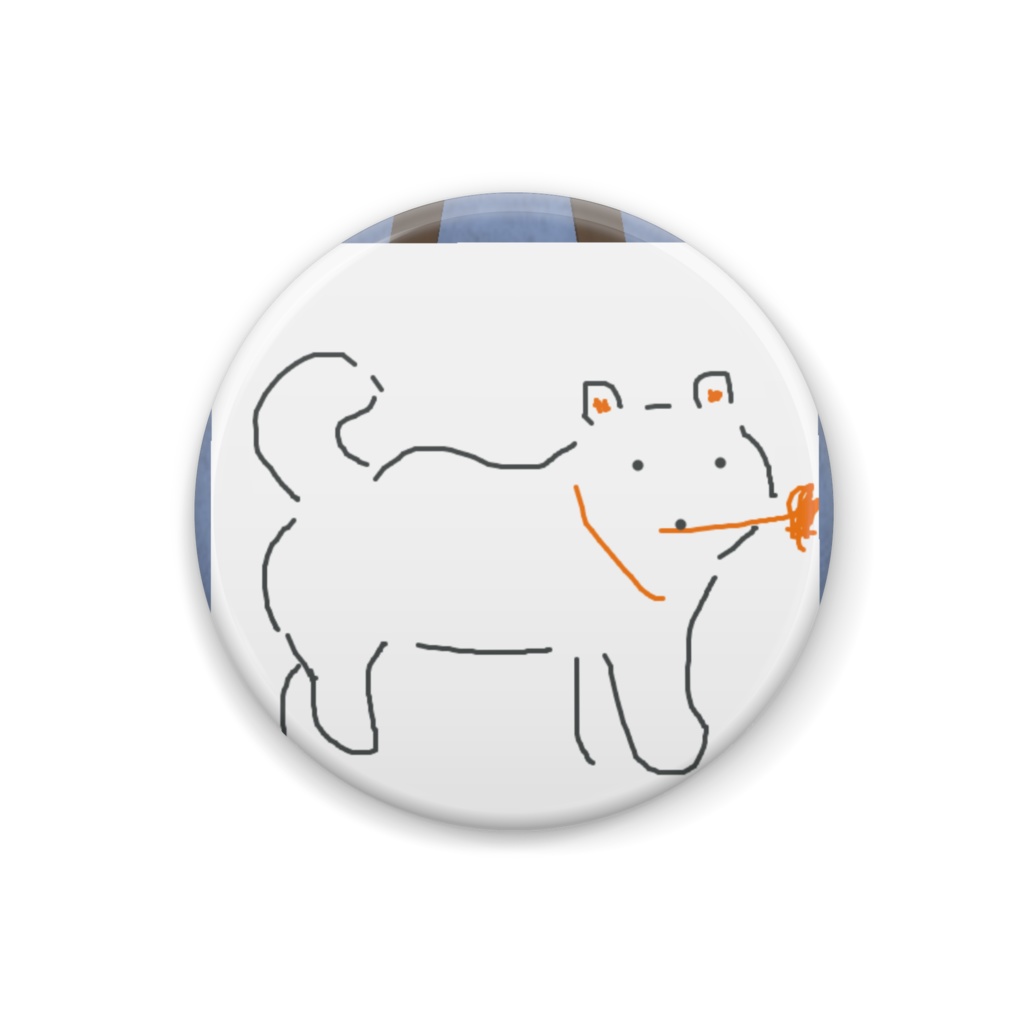 【杠葉みん】12月冬コーデ-缶バッジ-G1099