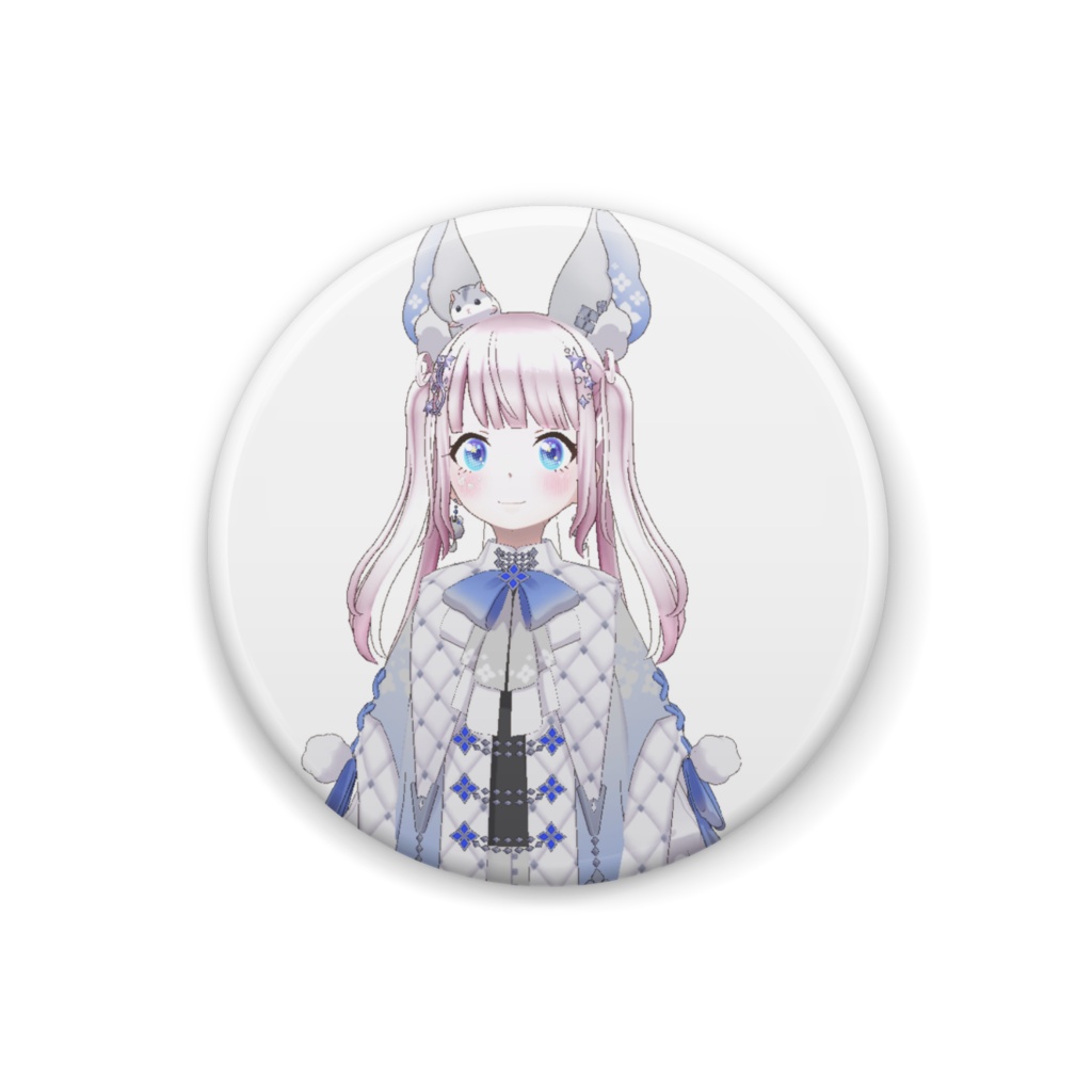 【柚子茶】12月冬コーデ-缶バッジ-G1052