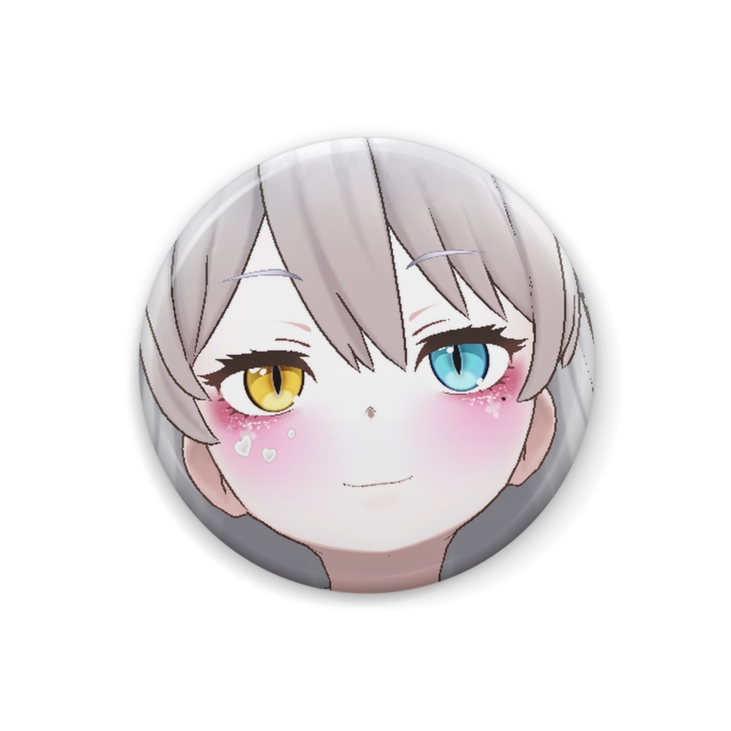 【柚木 のあ】12月冬コーデ-缶バッジ-G1053