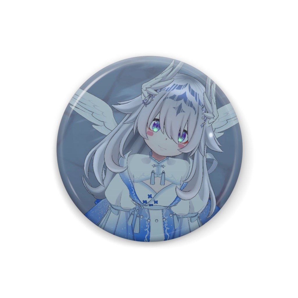 【珠狐】12月冬コーデ-缶バッジ-G0774
