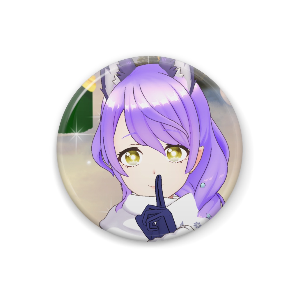 【睦月  悠彩】12月冬コーデ-缶バッジ-G1006