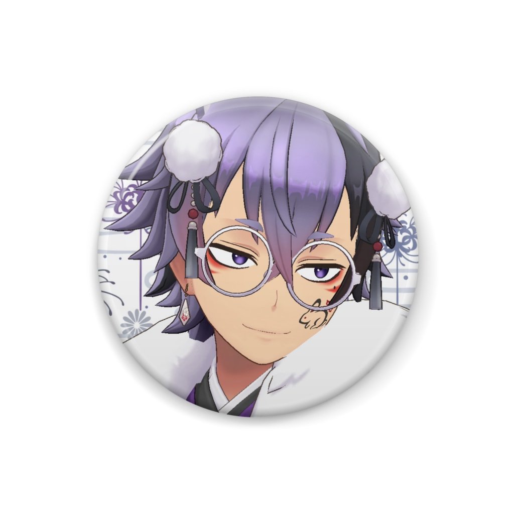 【翼】12月冬コーデ-缶バッジ-G1065