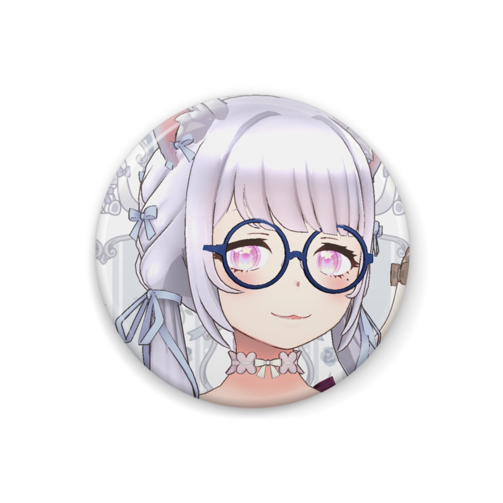 【華ノ狐 凛月】12月冬コーデ-缶バッジ-G0612