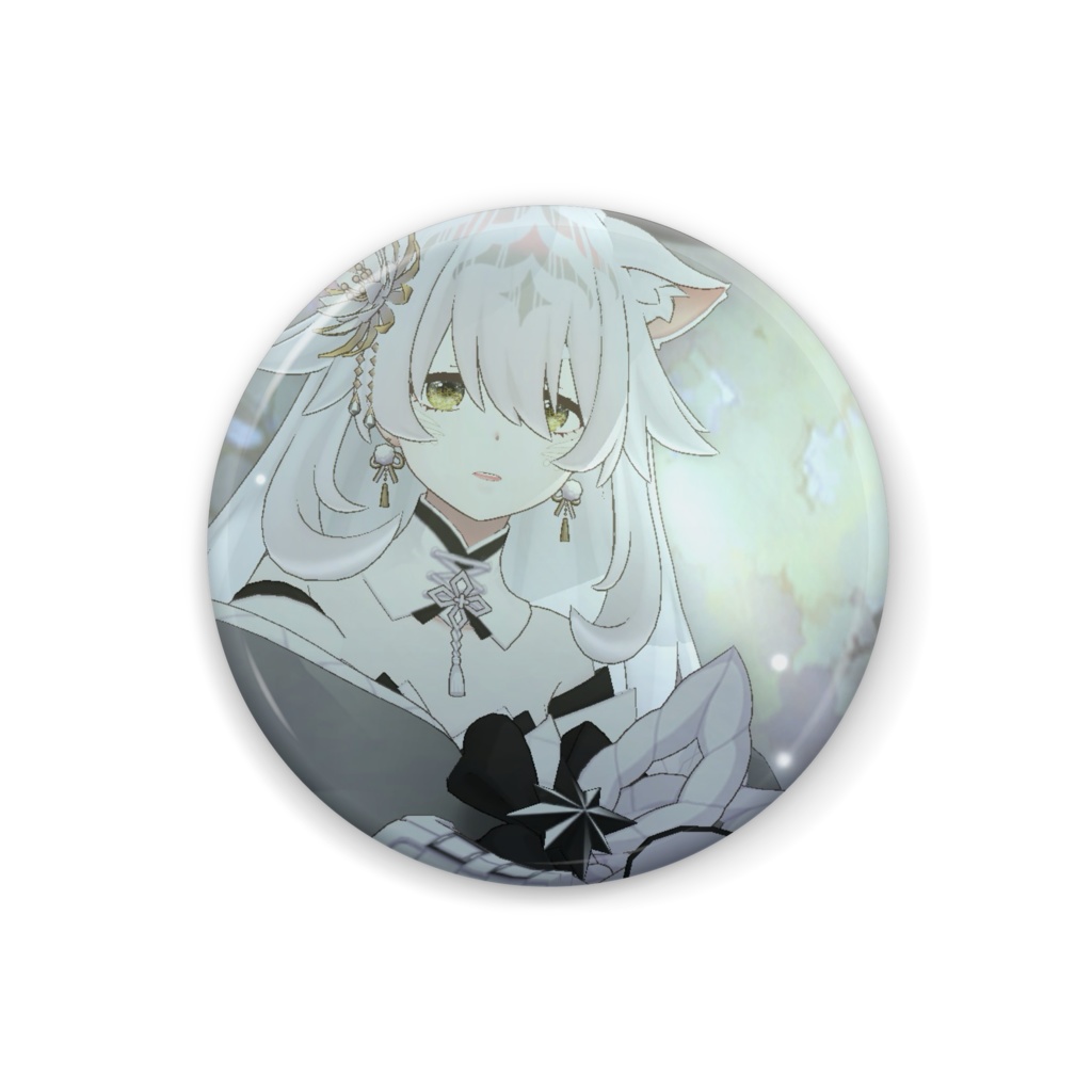 【華倻】12月冬コーデ-缶バッジ-G0615