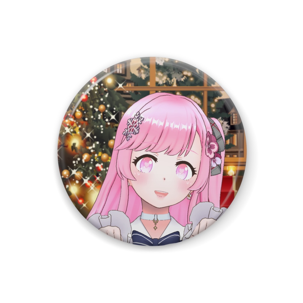 【蓮姫-RENKI-】12月冬コーデ-缶バッジ-G1084