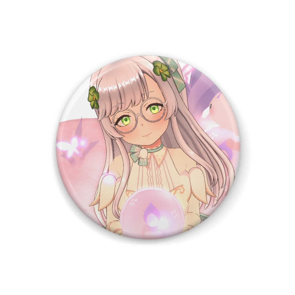 【訪灯 蛍】12月冬コーデ-缶バッジ-G1001