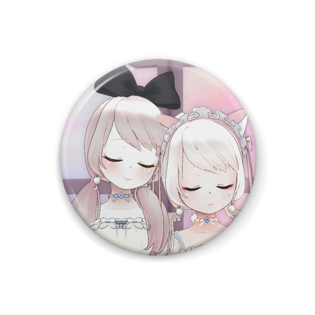 【飴星りいのとよな】12月冬コーデ-缶バッジ-G0573