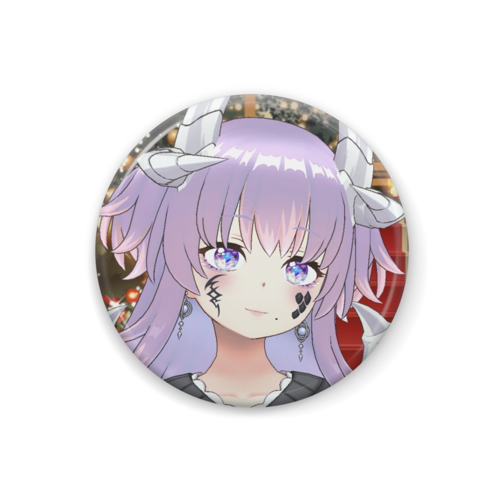 【龍崎アヤナ】12月冬コーデ-缶バッジ-G1072