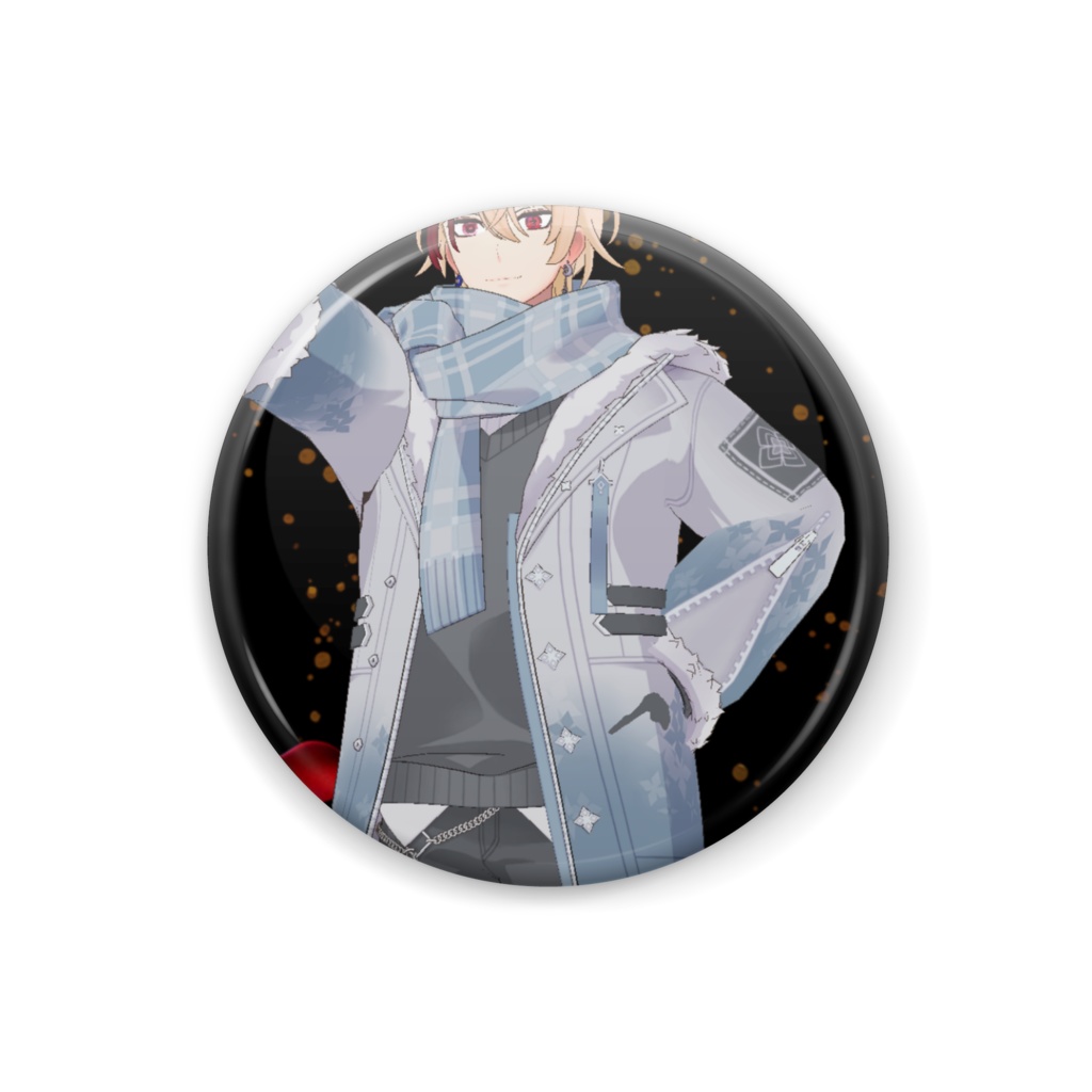 【🥰🥰🥰】12月冬コーデ-缶バッジ-G0011