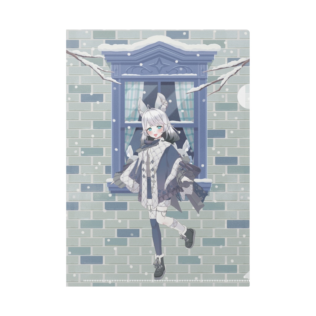 【LapisBelle】12月冬コーデ-クリアファイル-G0039