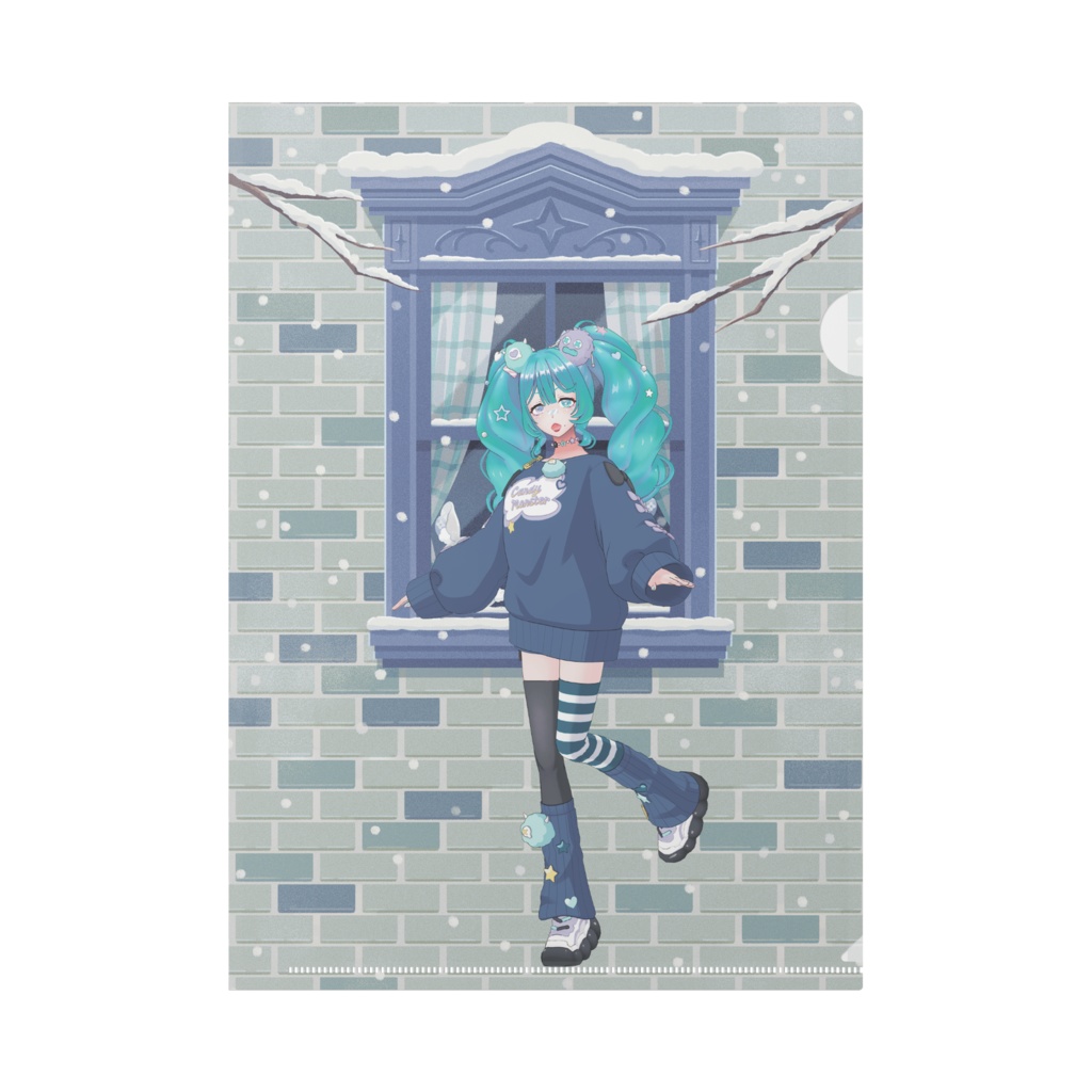 【MADARA】12月冬コーデ-クリアファイル-G0044