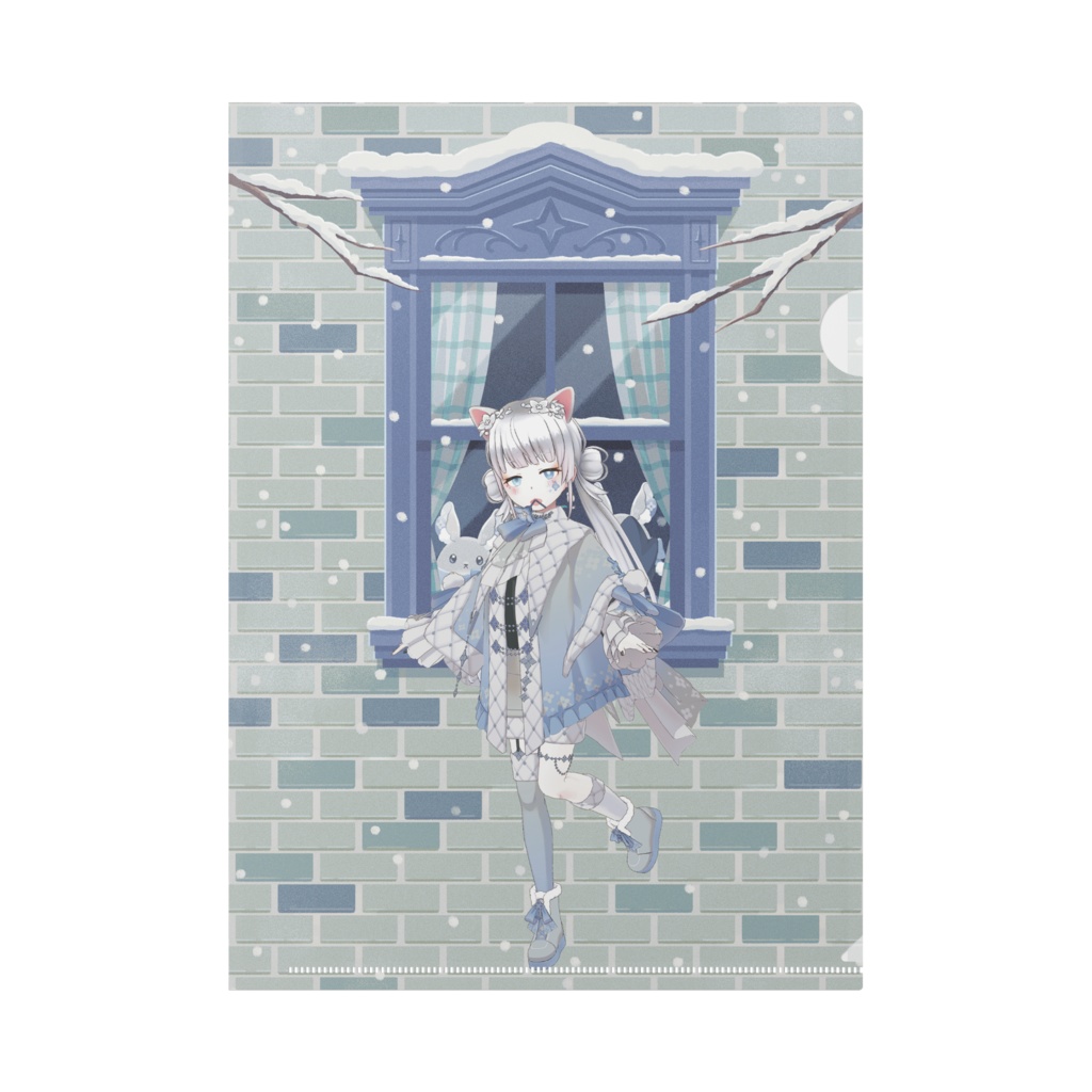 【baya】12月冬コーデ-クリアファイル-G0021