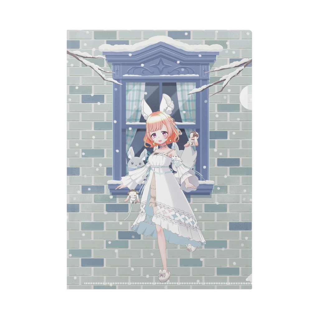 【yuka_yoka】12月冬コーデ-クリアファイル-G0075