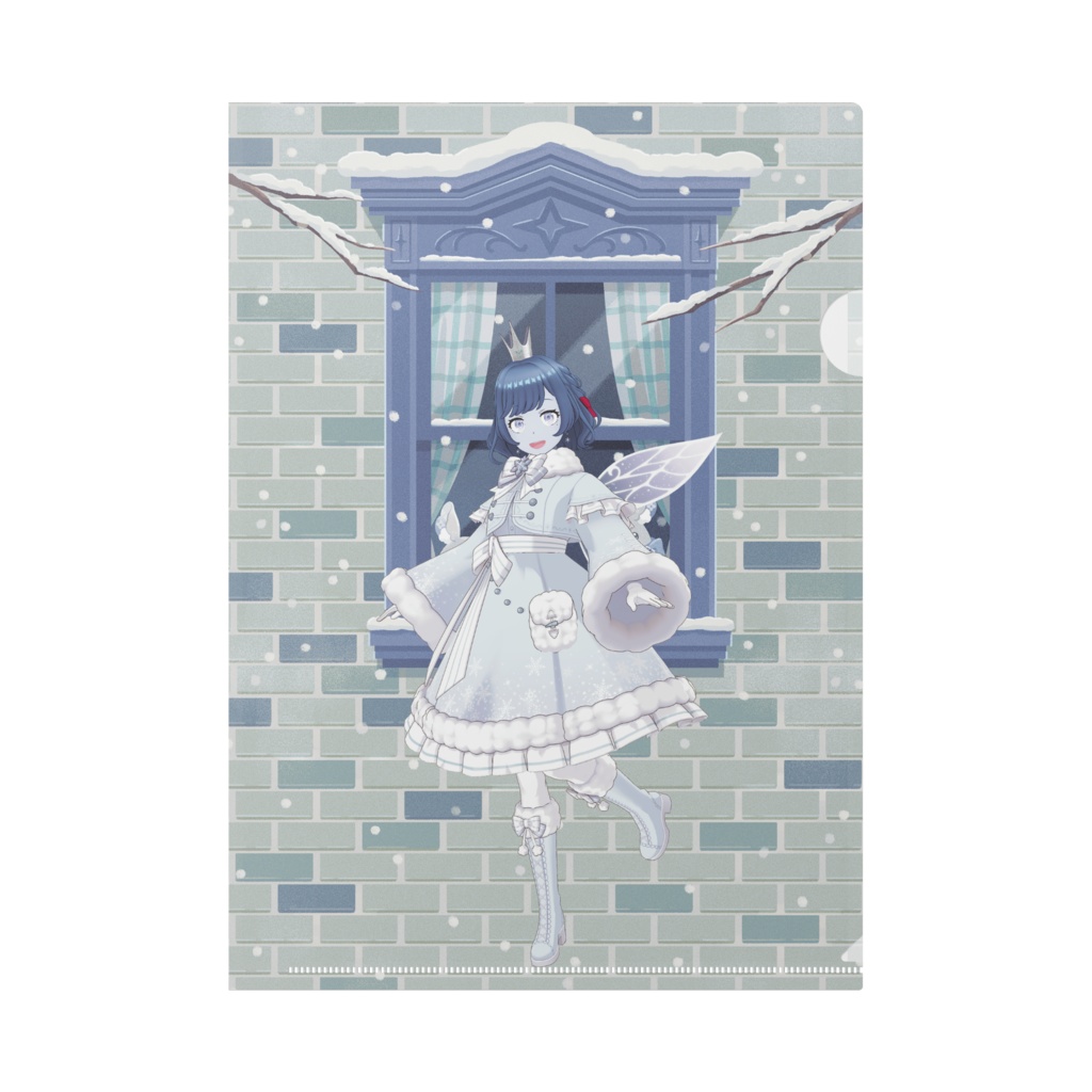 【えすびー】12月冬コーデ-クリアファイル-G0121