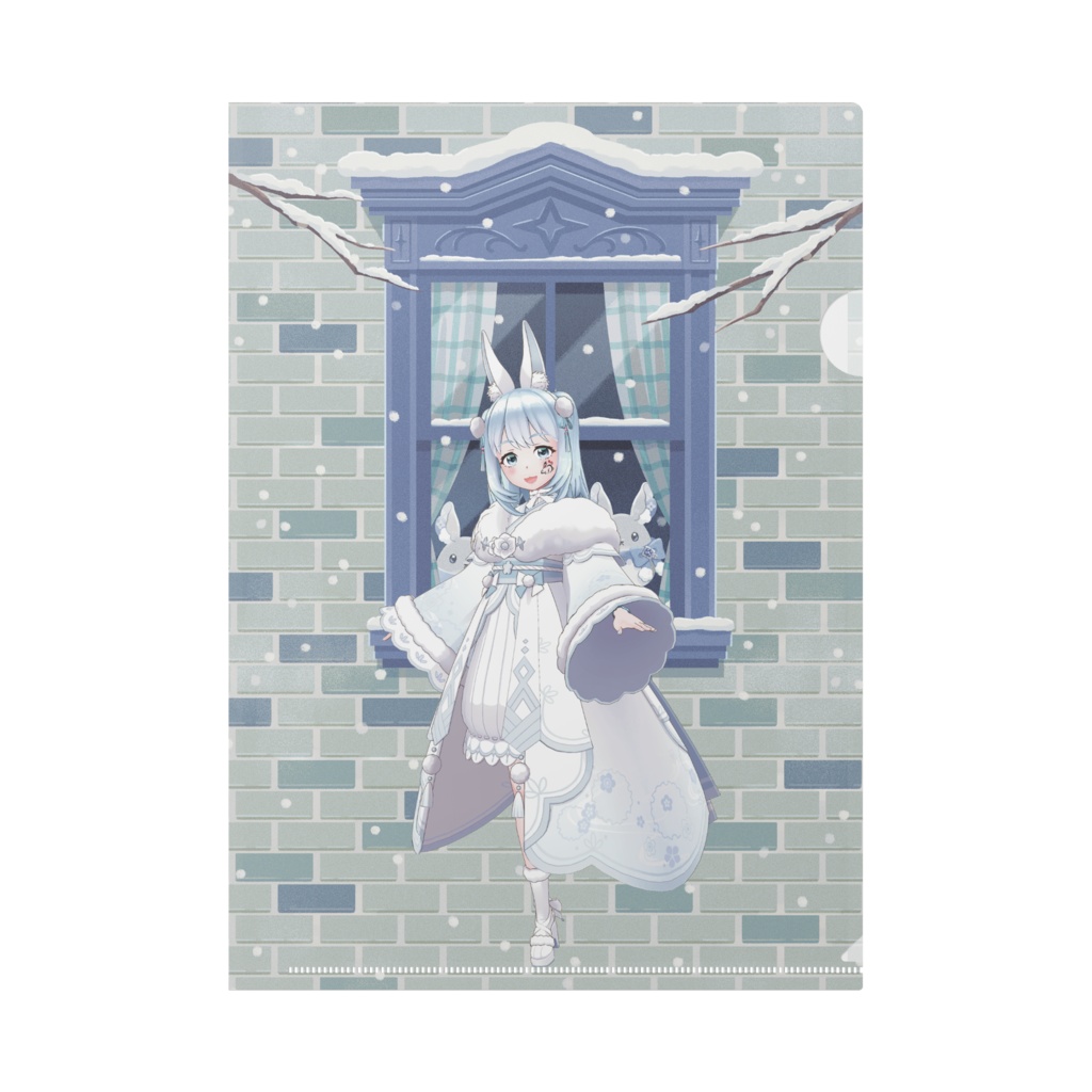 【ぱなしぇ】12月冬コーデ-クリアファイル-G0367