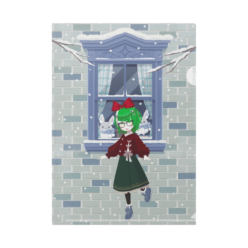 【ようすけ】12月冬コーデ-クリアファイル-G0520