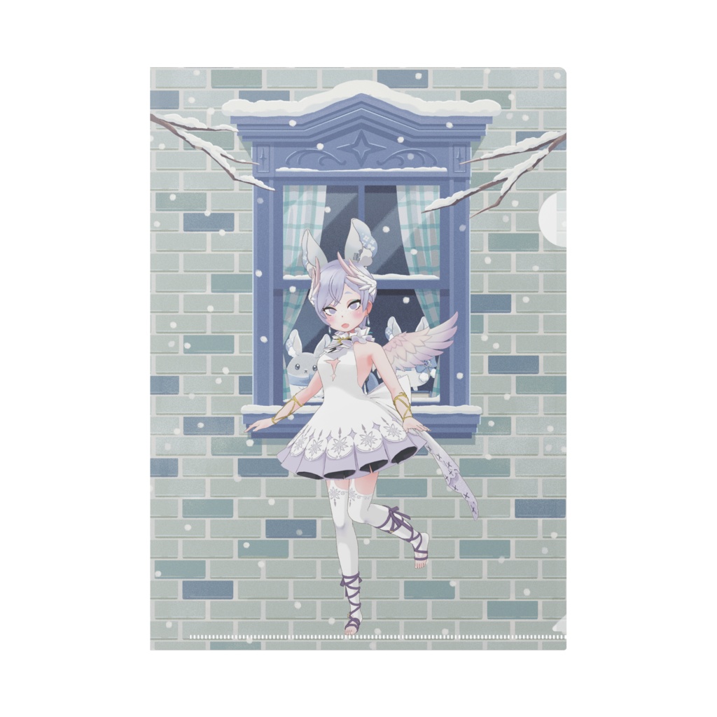 【ソリオ】12月冬コーデ-クリアファイル-G0257
