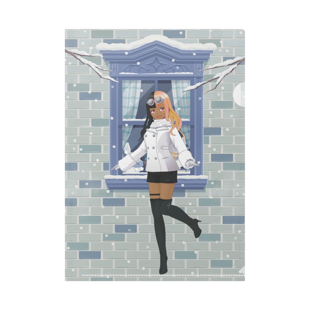 【トリコ】12月冬コーデ-クリアファイル-G0303