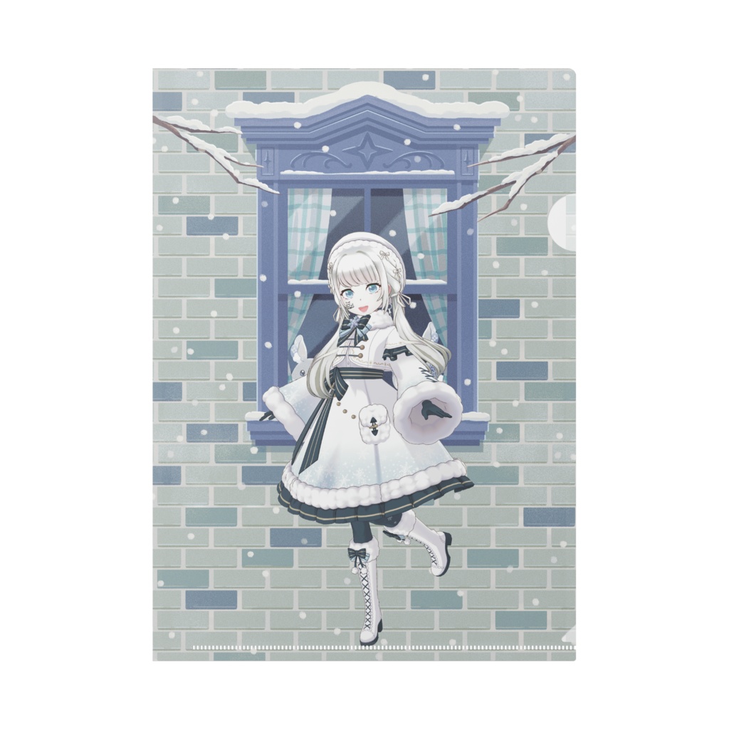 【milk】12月冬コーデ-クリアファイル-G0047