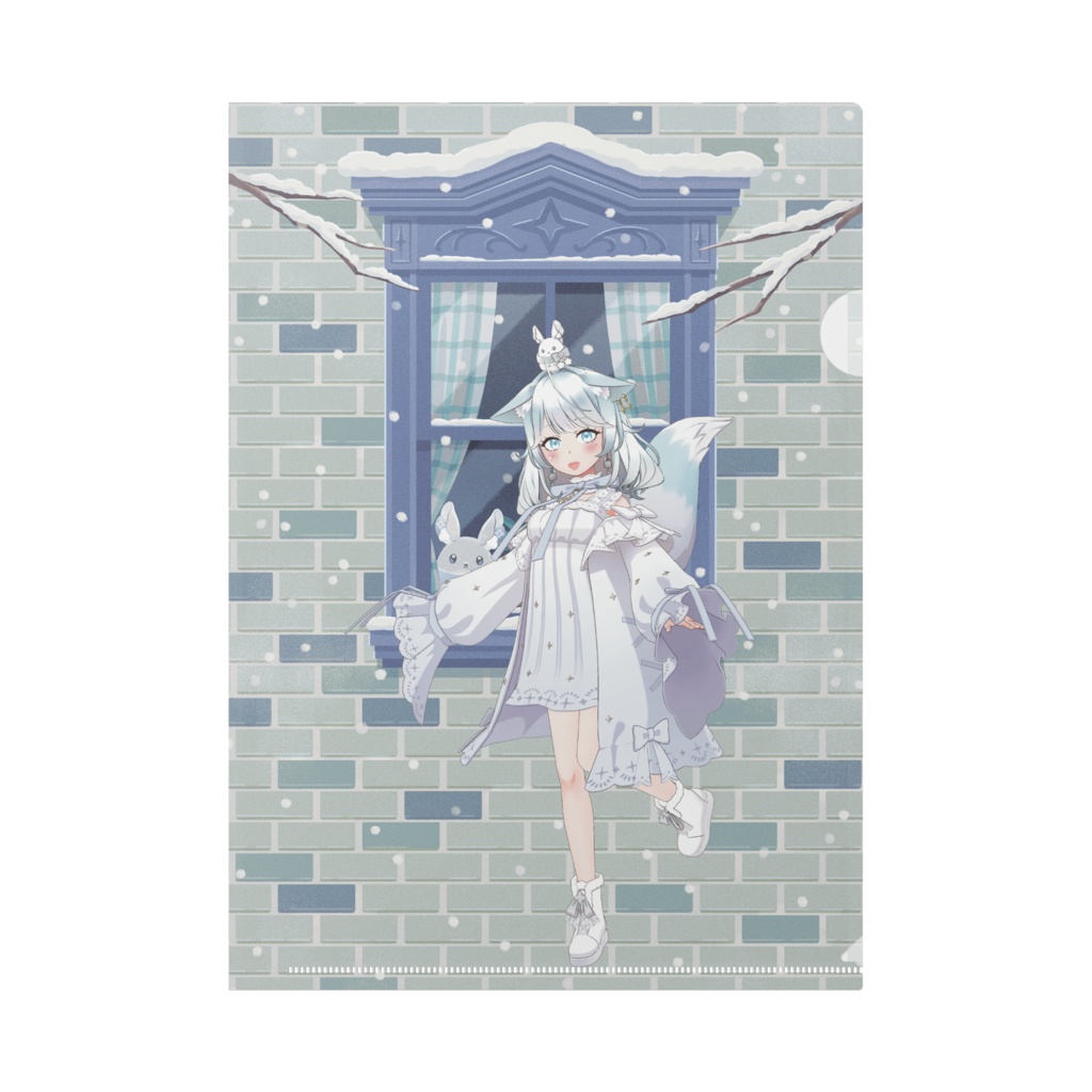 【みれちゃ】12月冬コーデ-クリアファイル-G0471