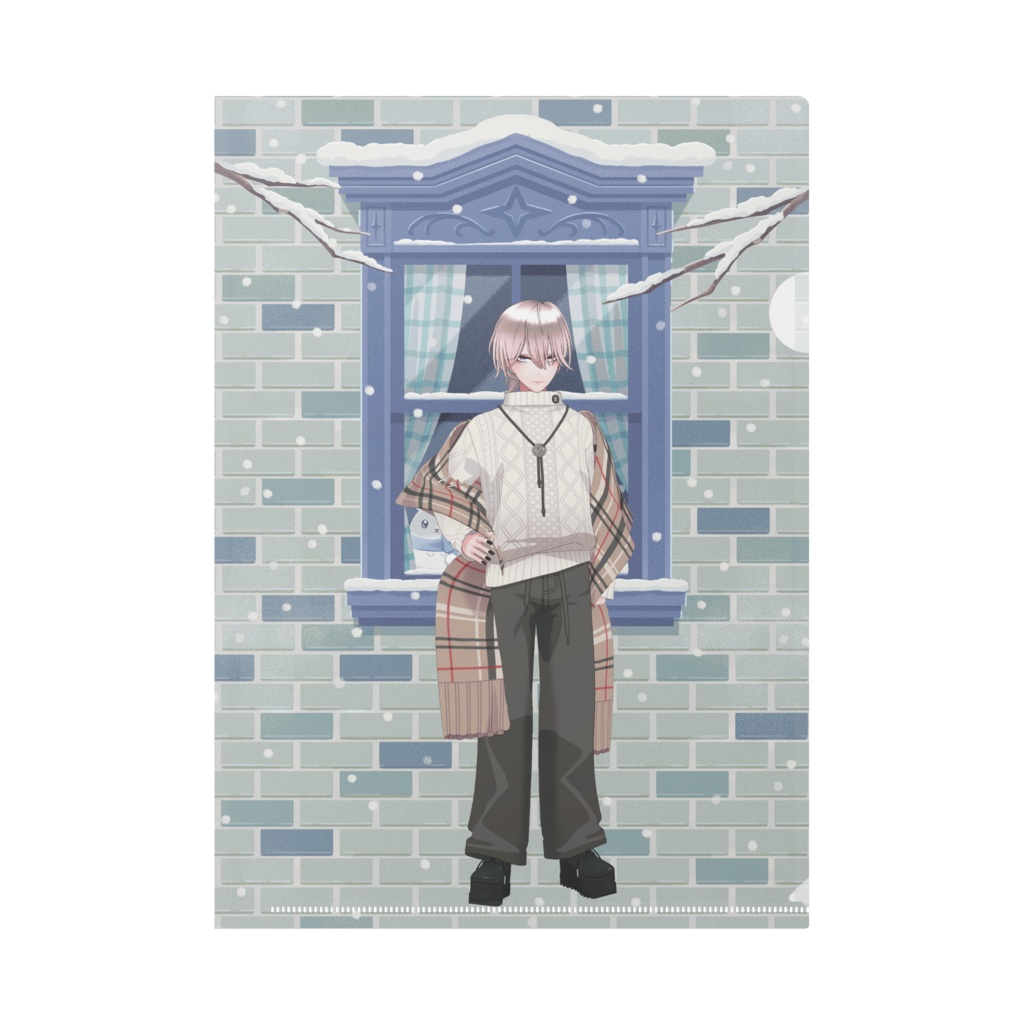 【タキ】12月冬コーデ-クリアファイル-G0261