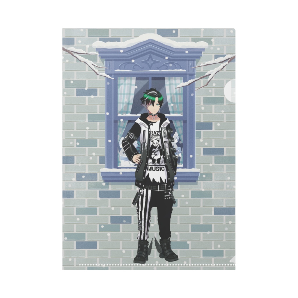 【哪吒】12月冬コーデ-クリアファイル-G1116