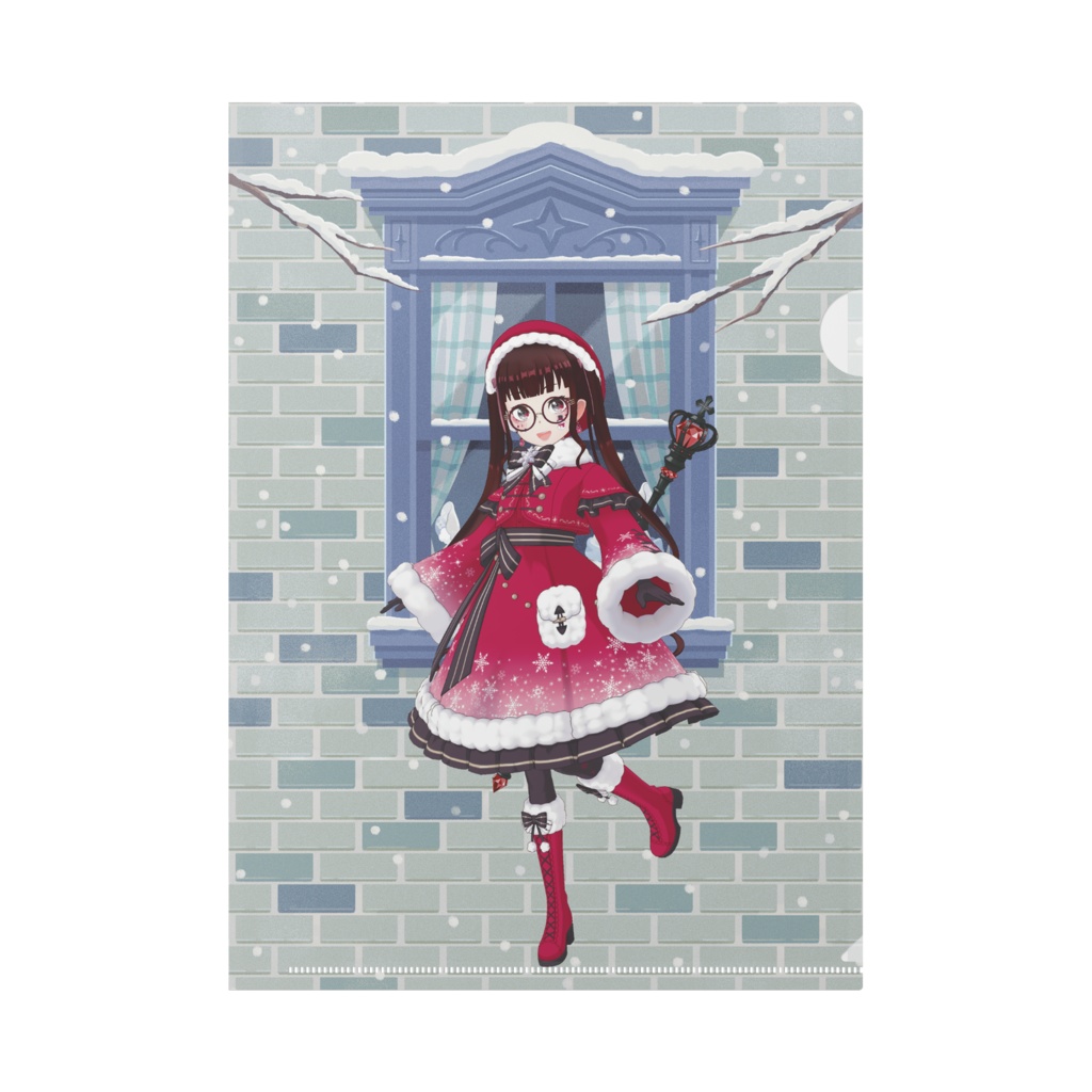 【日影】12月冬コーデ-クリアファイル-G0924