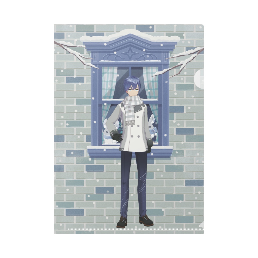 【星雲エデン】12月冬コーデ-クリアファイル-G0826