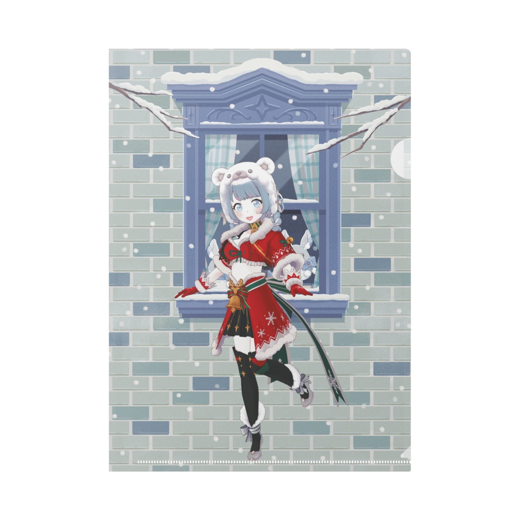 【澪】12月冬コーデ-クリアファイル-G1106