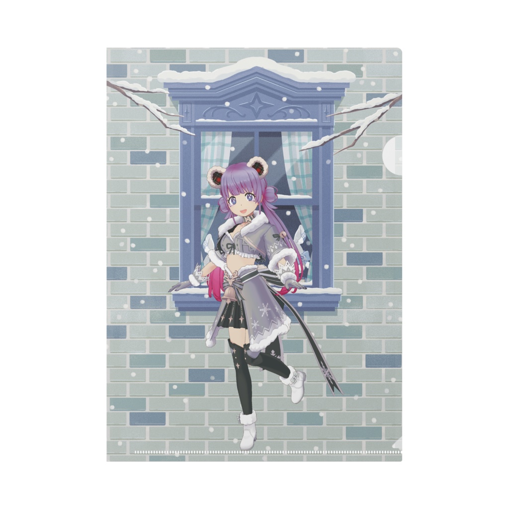 【燐爍】12月冬コーデ-クリアファイル-G1078