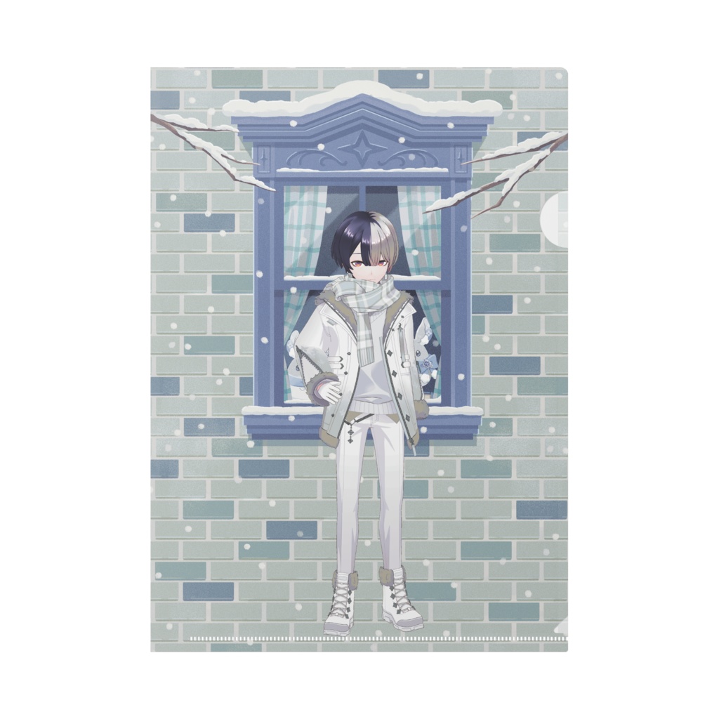 【矢颪 八雲】12月冬コーデ-クリアファイル-G1044