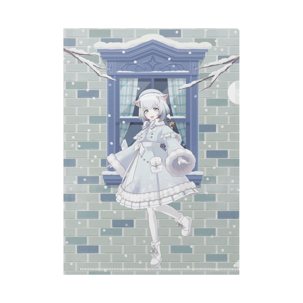 【華倻】12月冬コーデ-クリアファイル-G0615