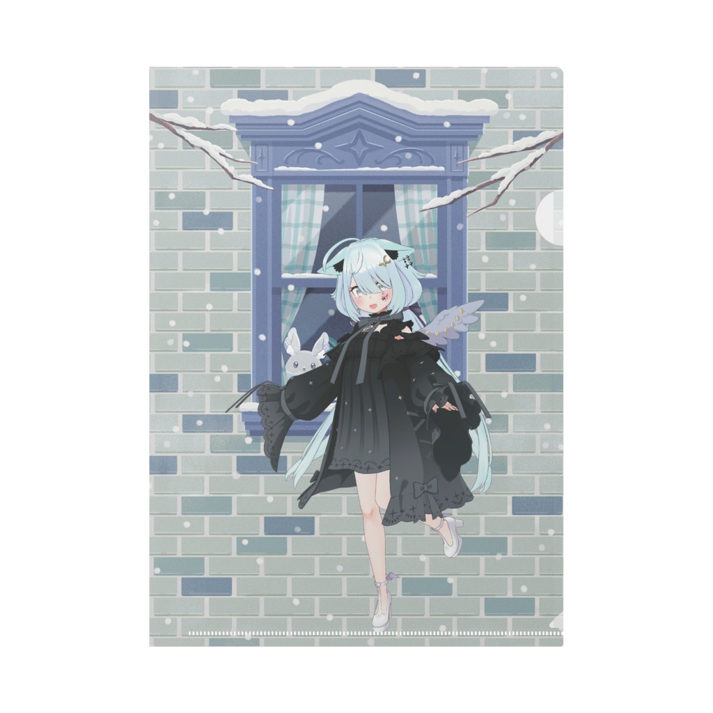 【鯉恋さくら】12月冬コーデ-クリアファイル-G0698