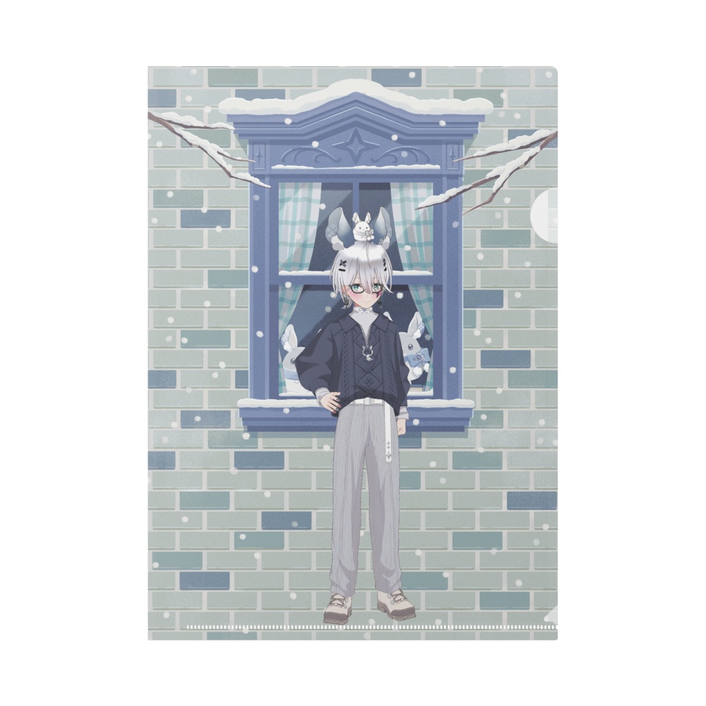 【黒馬零児】12月冬コーデ-クリアファイル-G0718