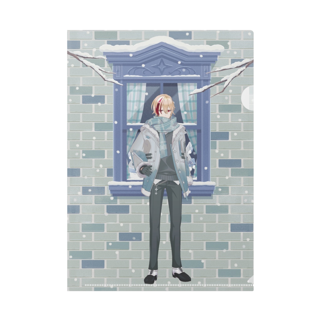 【🥰🥰🥰】12月冬コーデ-クリアファイル-G0011