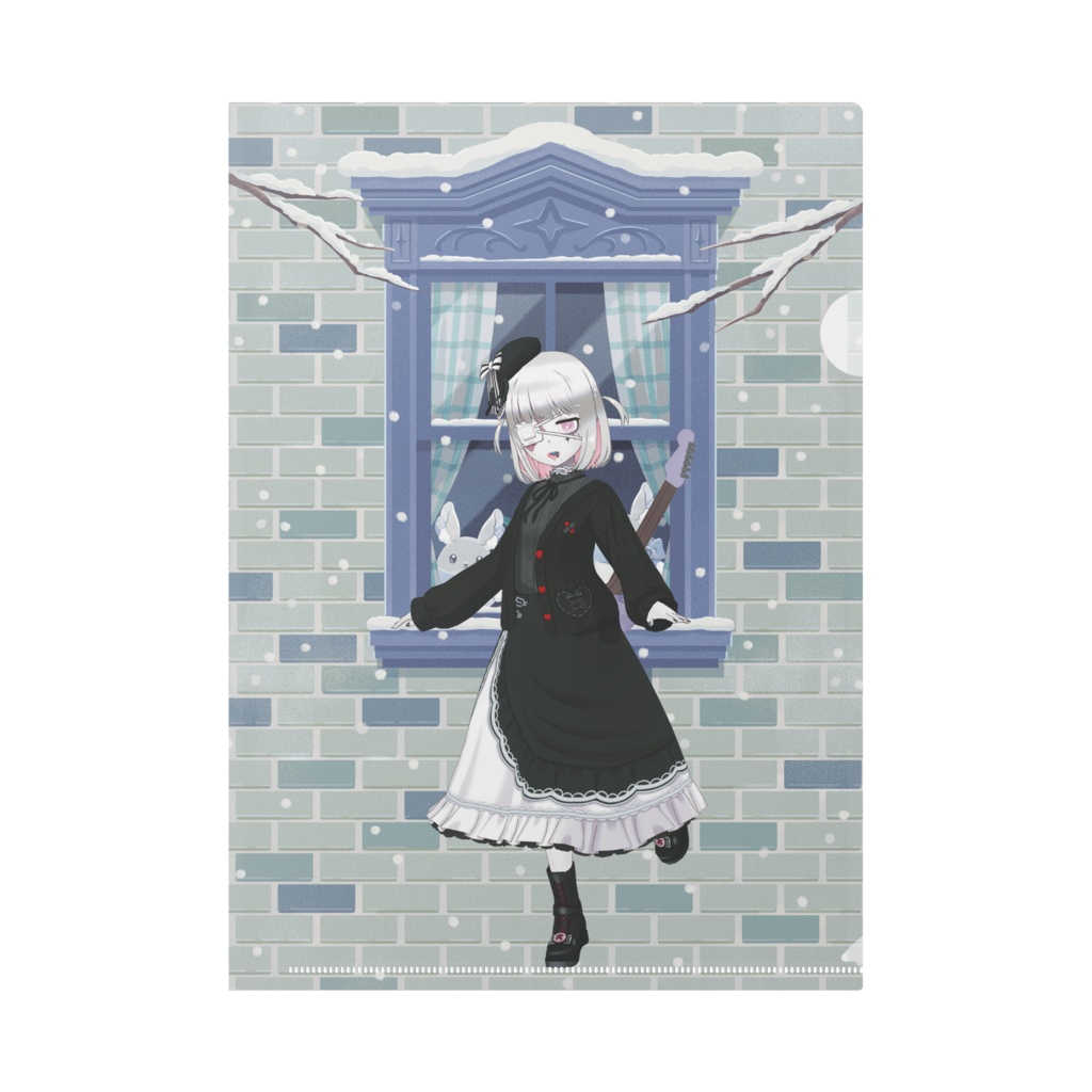 【RD・ニナミーナ】12月冬コーデ-クリアファイル-G0057