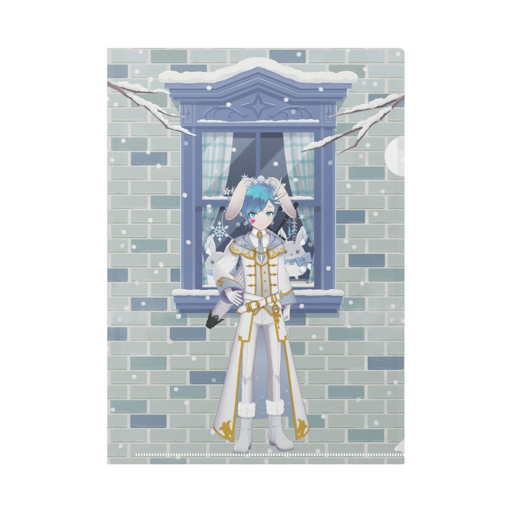 【Sebas04】12月冬コーデ-クリアファイル-G0059