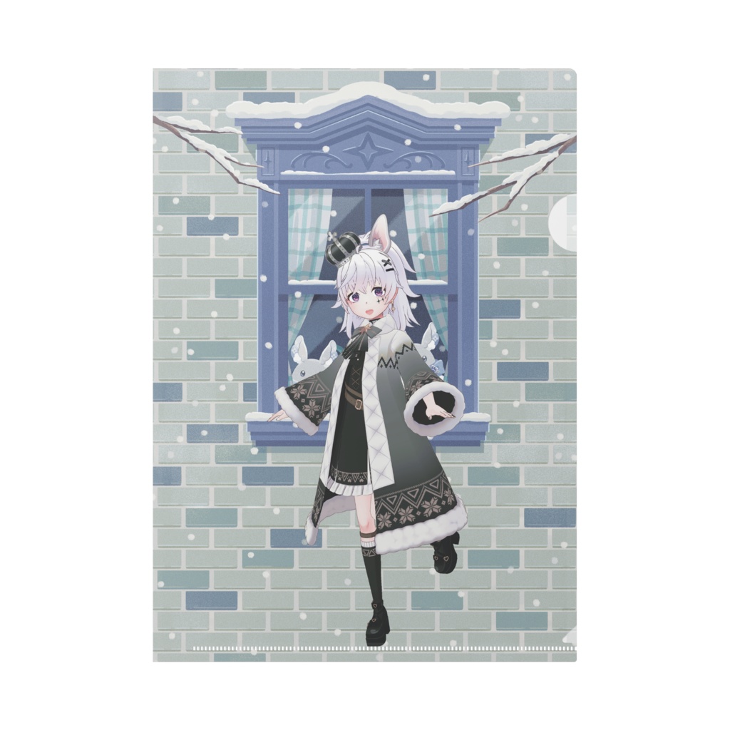 【Spica】12月冬コーデ-クリアファイル-G0063