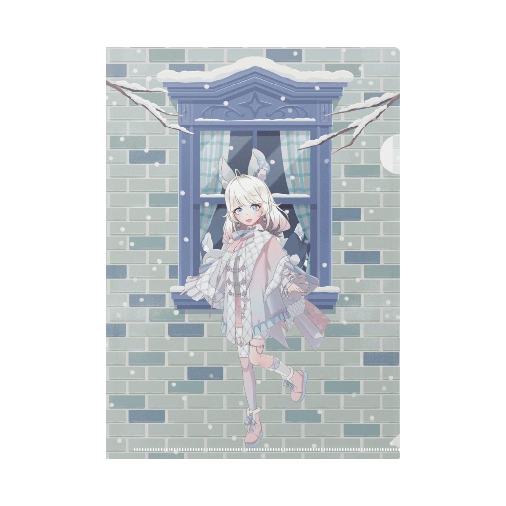 【R.I.O】12月冬コーデ-クリアファイル-G0055