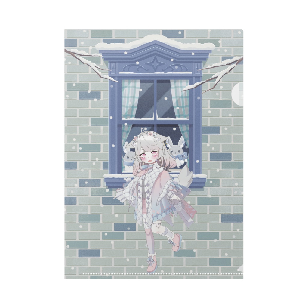 【Vivi】12月冬コーデ-クリアファイル-G0071
