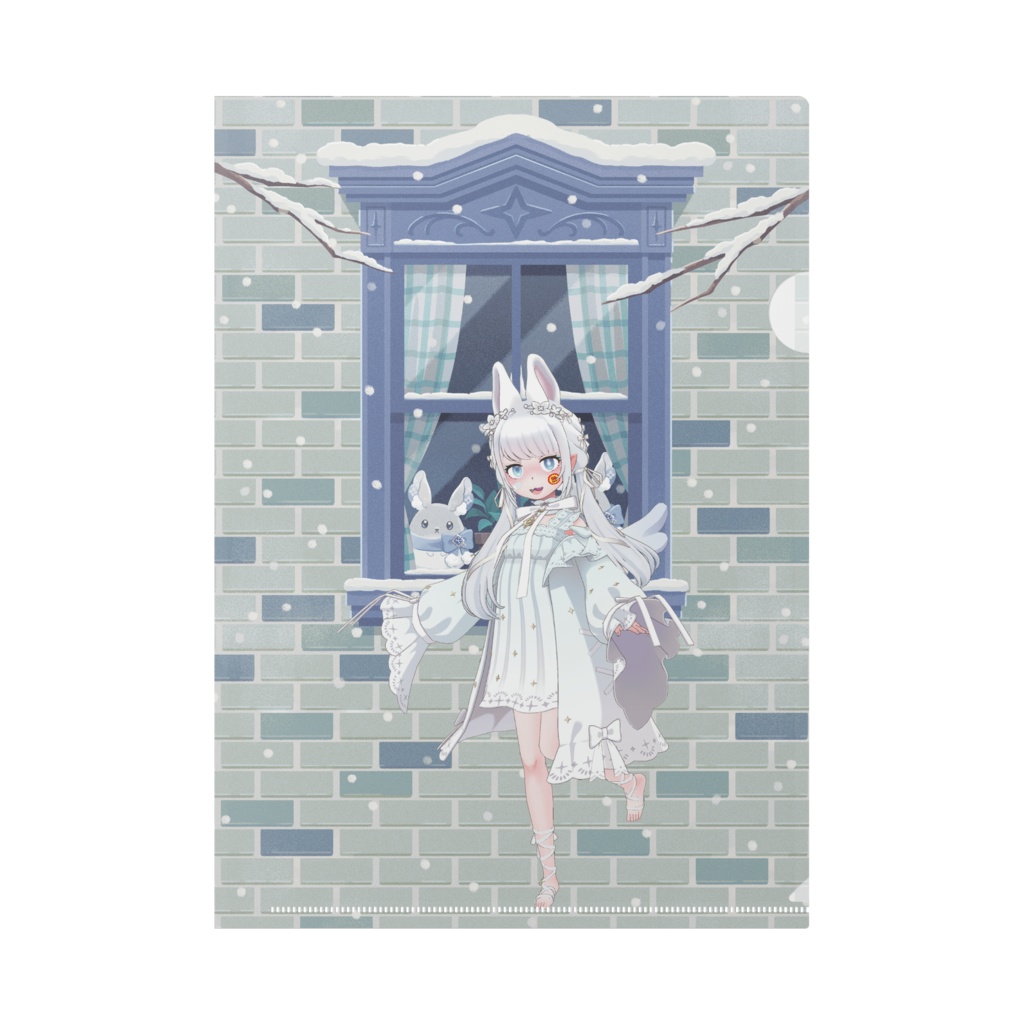【はぷ太郎】12月冬コーデ-クリアファイル-G0371