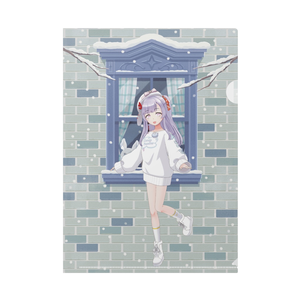 【ミオン】12月冬コーデ-クリアファイル-G0443
