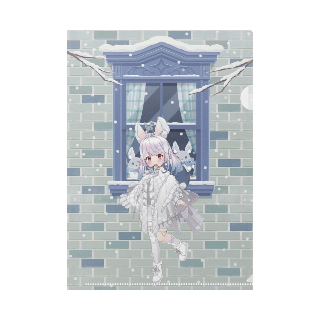 【一ノ瀬 優碑】12月冬コーデ-クリアファイル-G0577