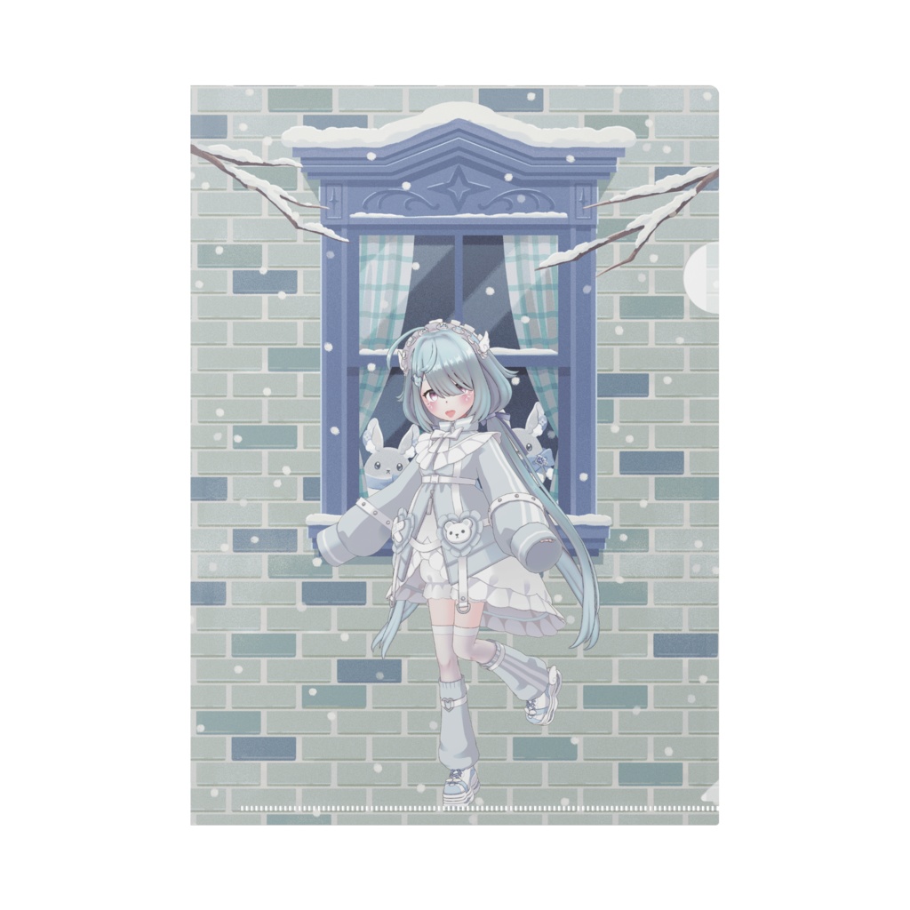 【倶海(ぐみ)】12月冬コーデ-クリアファイル-G0661