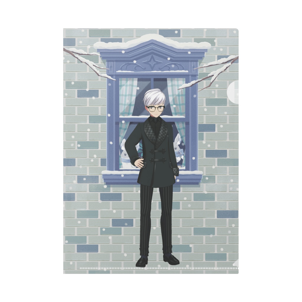 【六道仙人】12月冬コーデ-クリアファイル-G1089